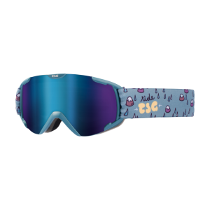 TSG Goggle Expect Mini 2.0 Yeti Party/Blue Chrome