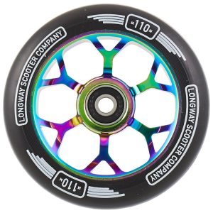 Longway-Precinct-110mm-Roue-Trottinette-F.-110mm-Neochrome-1×1-1.jpg Longway Precinct 110mm Neochrome