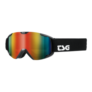TSG Goggle Expect 2.0 Solid Black Rainbow Chrome
