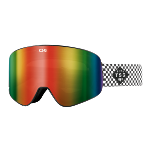 TSG Goggle Four Lowchecker Rainbow Chrome