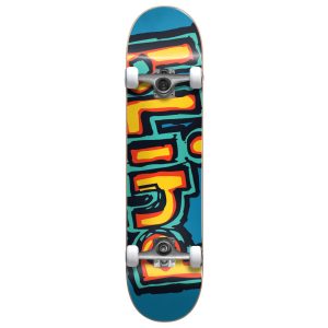 Blind Matte OG Logo Bright Red/Teal 7.75 COMPLETE