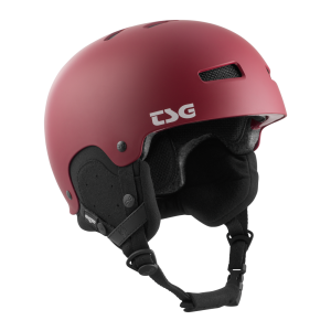 TSG Gravity Solid Color Satin Grape Red